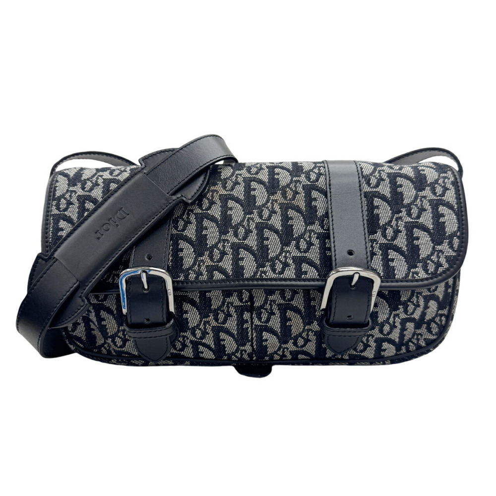 CHRISTIAN DIOR Black Trotter Shoulder Bag